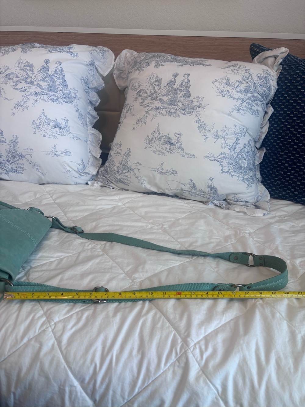 The Sak Mint Green Leather Crossbody with Tassel and Stud Accents - Picture 6 of 16